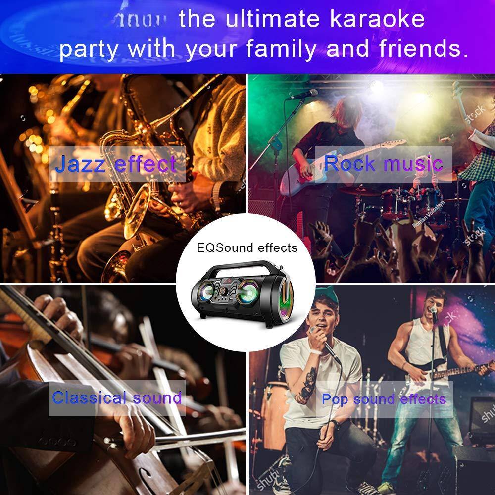 Join the ultimate karaoke party with your family and friends.

- Jazz effect
- Rock music
- EQSound effects
- Classical sound
- Pop sound effects