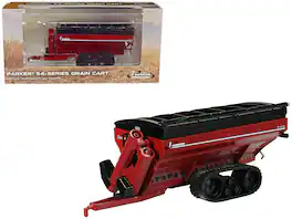 SpecCast Collectibles - Parker 1154 Grain Cart with Tracks Red 1/64 Diecast Model by SpecCast