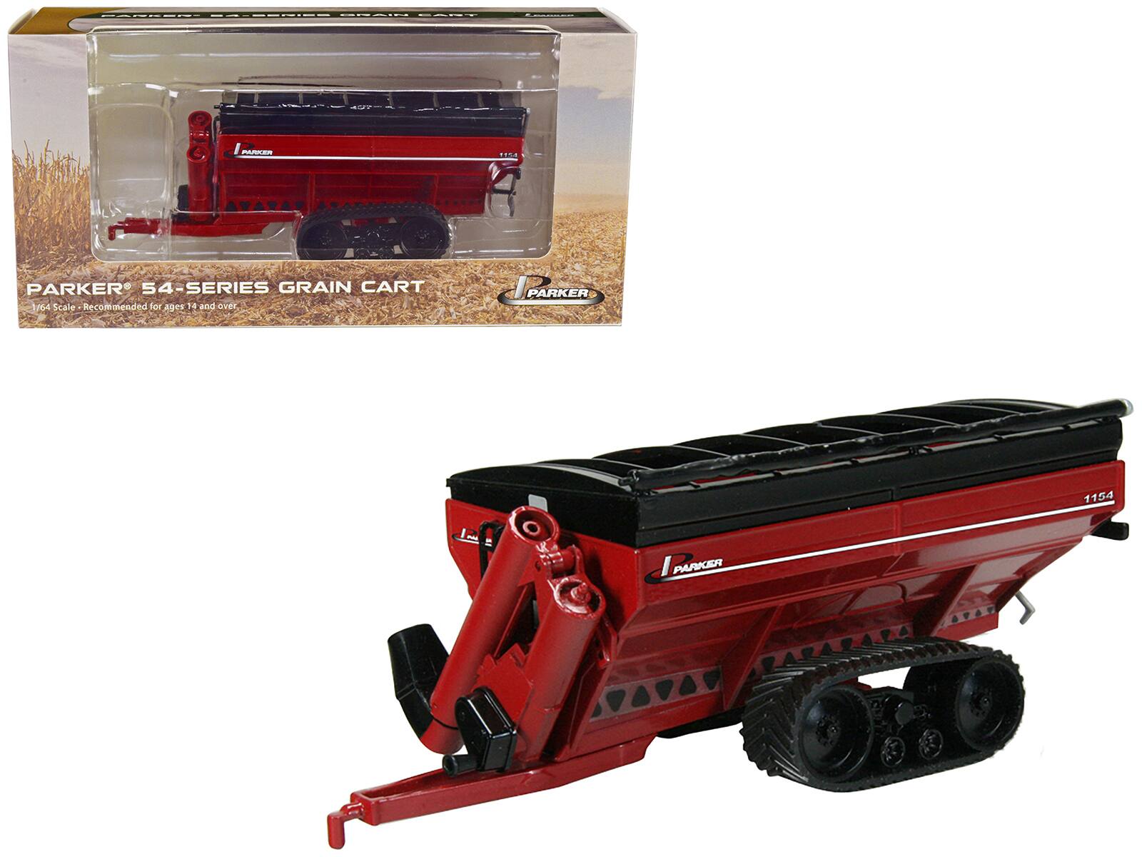 PARKER 54-SERIES GRAIN CART 1/64 Scale Recommended for ages 14 and over