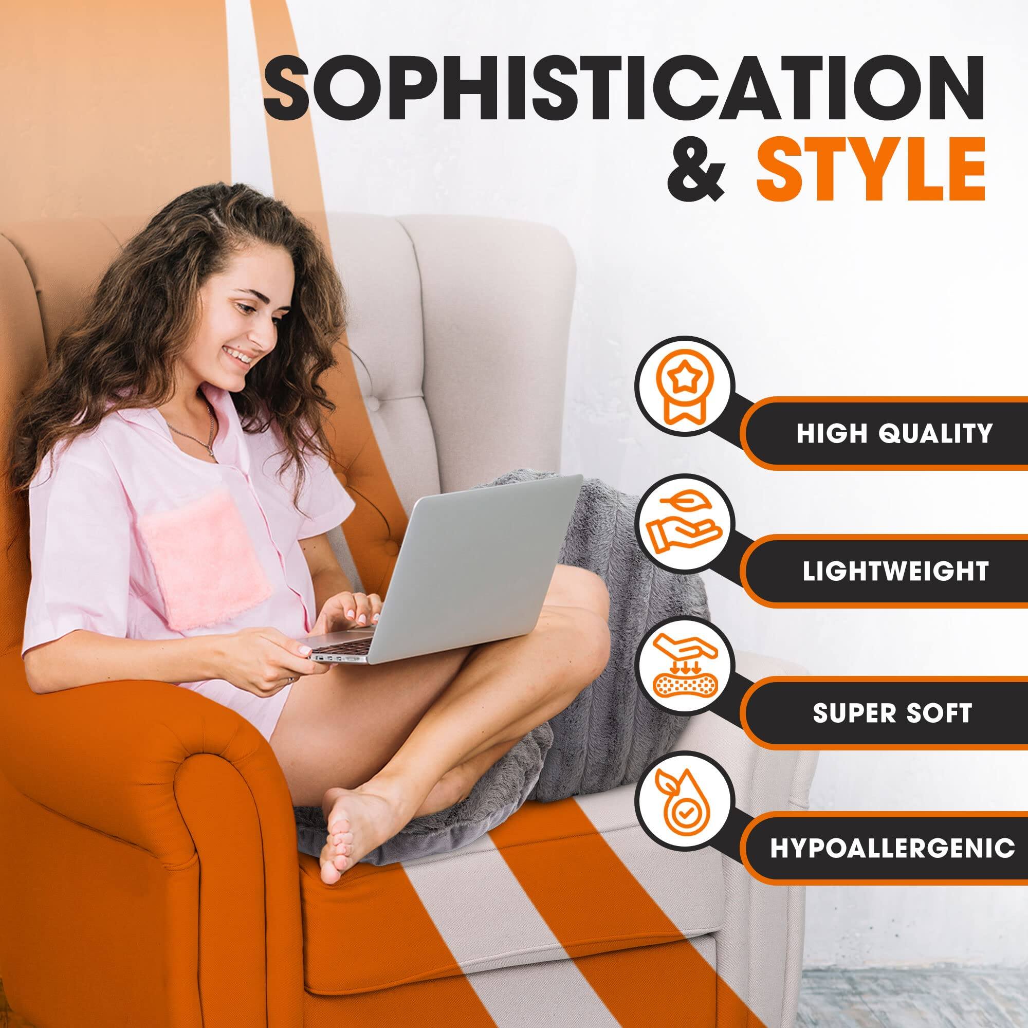 SOPHISTICATION & STYLE  
HIGH QUALITY  
LIGHTWEIGHT  
SUPER SOFT  
HYPOALLERGENIC