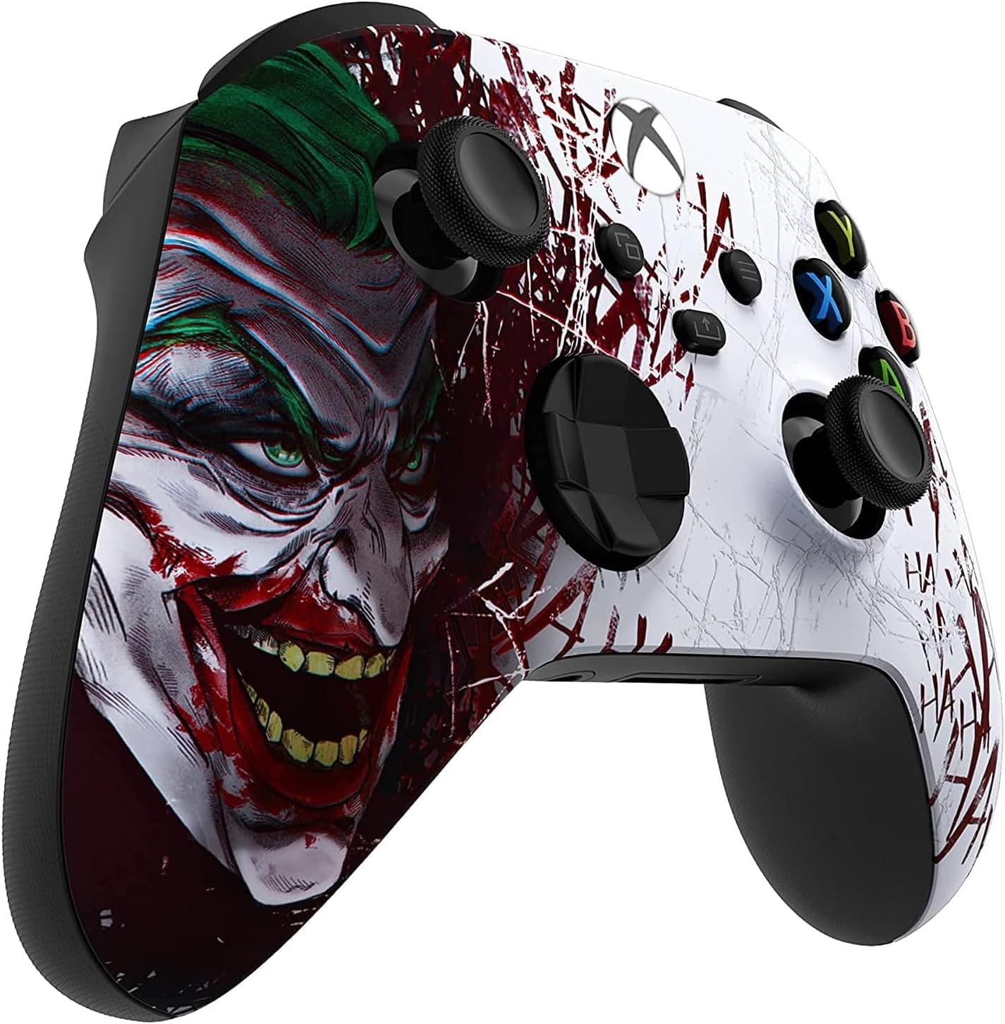 Left. Custom Controllerzz - Custom Wireless Controller for Xbox Series X|S, Xbox One, & PC - Jokester.