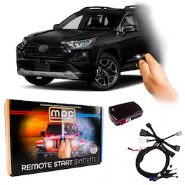 MPC - Remote Activated Remote Start Kit For 2019-2021 Toyota RAV4 - With T-Harness - Black