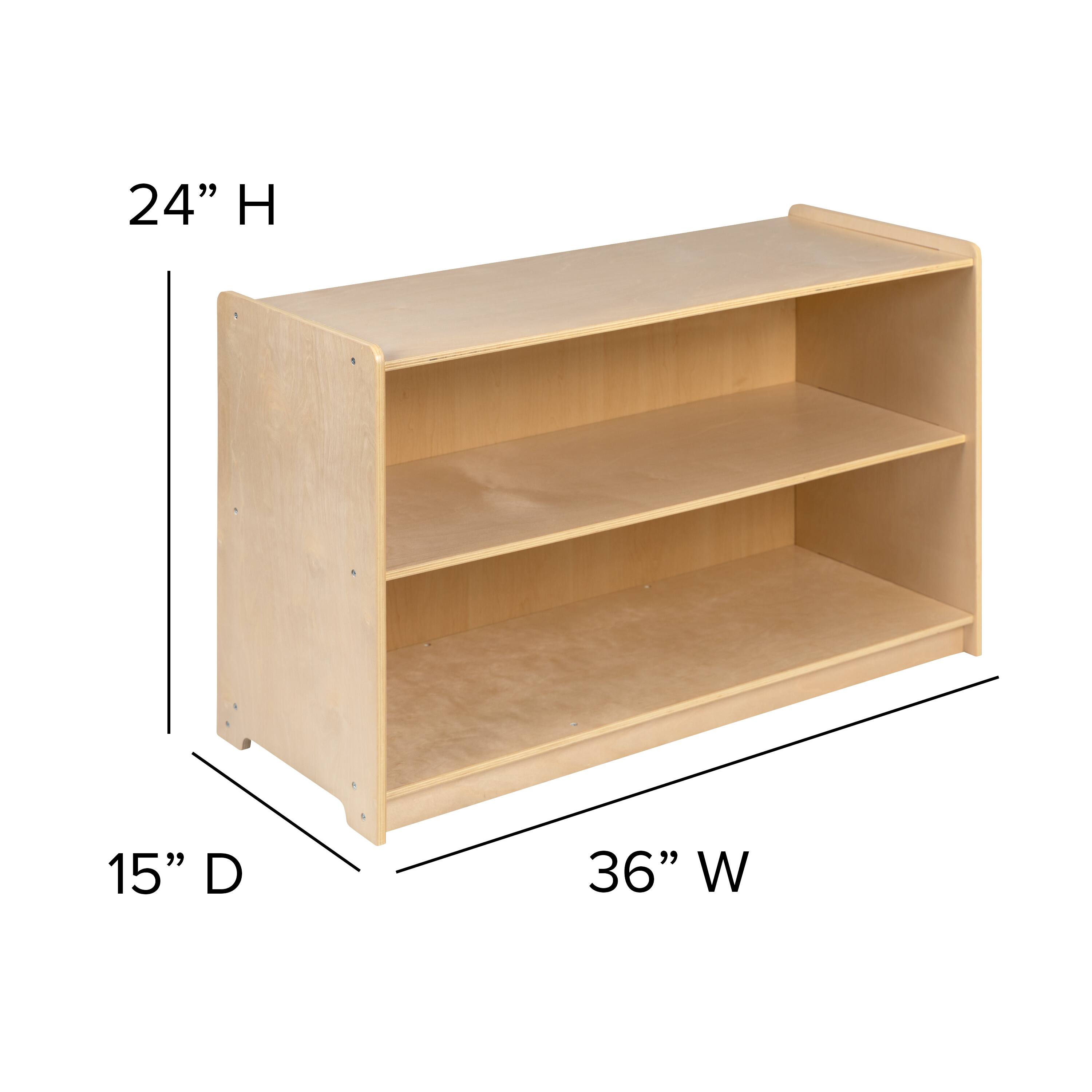 24" H  
15" D  
36" W