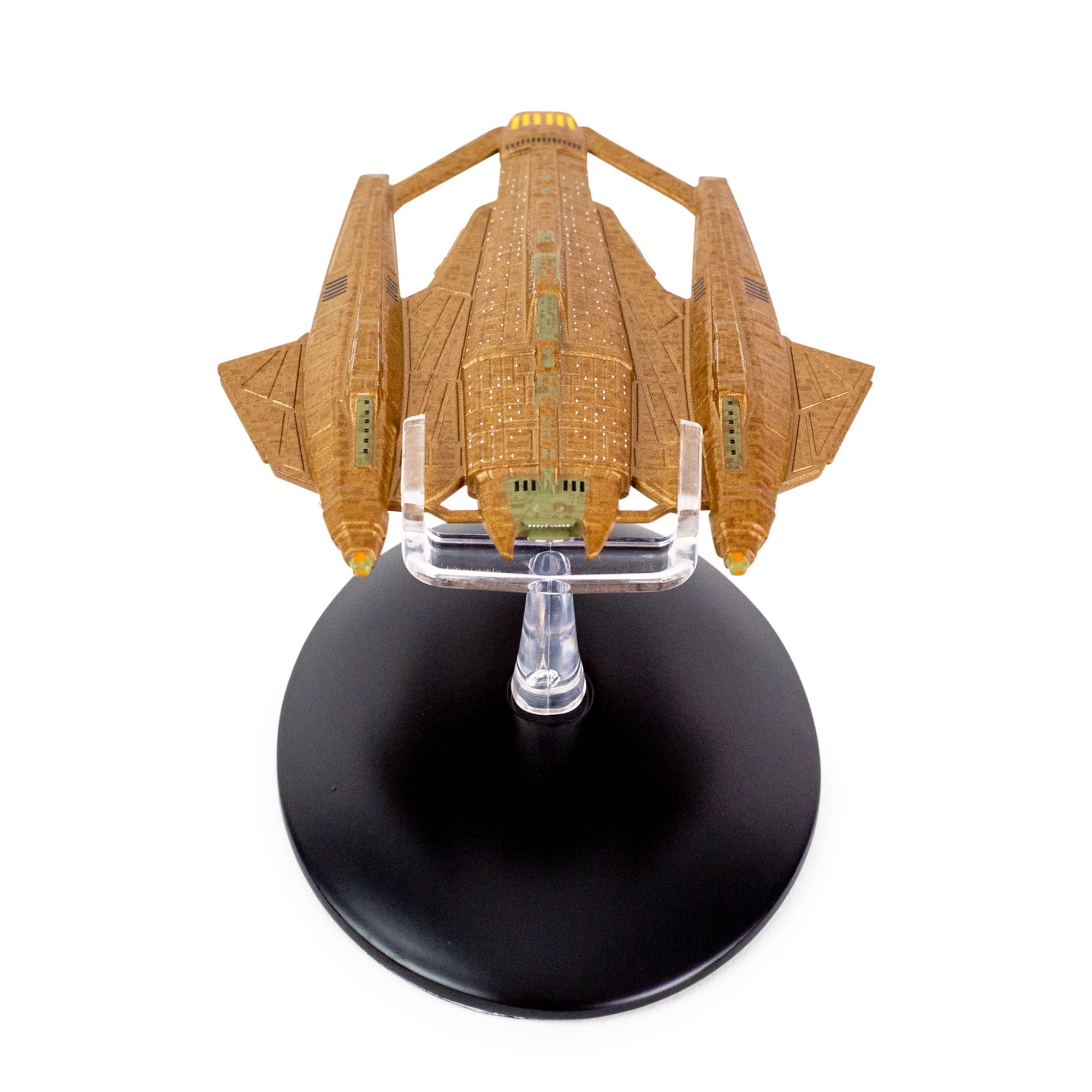 Alt View 1. Eaglemoss - Eaglemoss Star Trek Starship Replica | Vidiian Ship - Brown.
