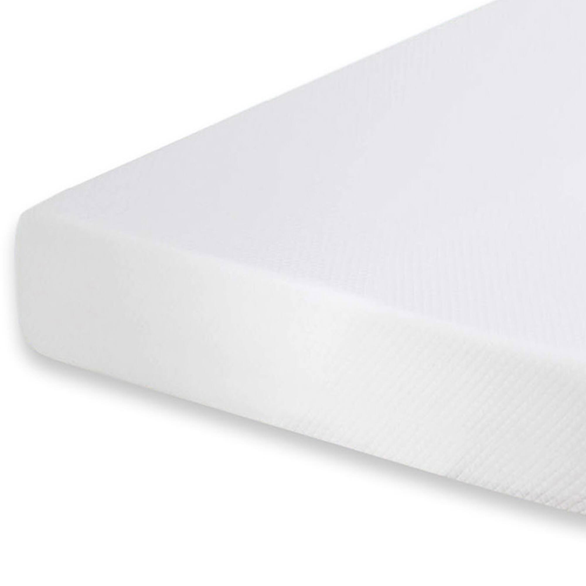 Alt View 1. Vaczon - 12" Twin Gel-Infused Memory Foam Mattress, Medium-Firm Support, Breathable Cool Sleep Roll-in-a-Box - White.