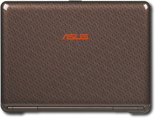 Front Standard. Asus - Laptop with Intel® Centrino® 2 Processor Technology - Espresso Brown/Khaki.