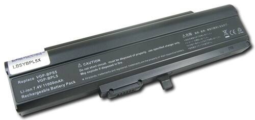 Front Standard. Lenmar - Lithium-Ion Battery for Select Sony VAIO Laptops.