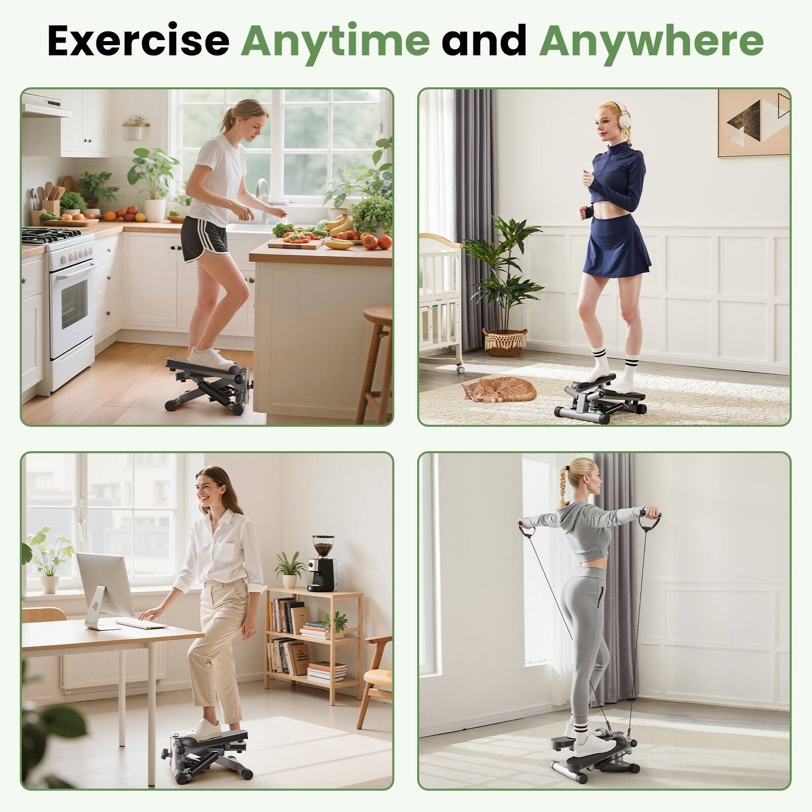 Exercise Anytime and Anywhere