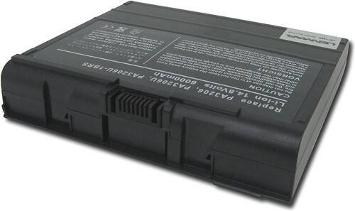 Angle Standard. Lenmar - Lithium-Ion Battery for Toshiba Satellite 1955 Series Laptops.