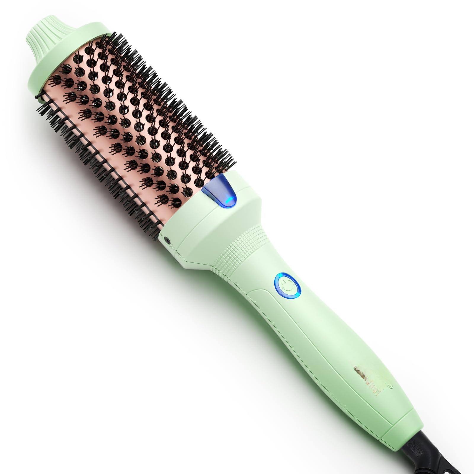 Front. VEGA AUTOMOTIVE - Pro Thermal Brush Creates Blowout Look 1 3 Ionic Heated Round Comb Makes Hair Smoother Dual Effortlessly A - Default.