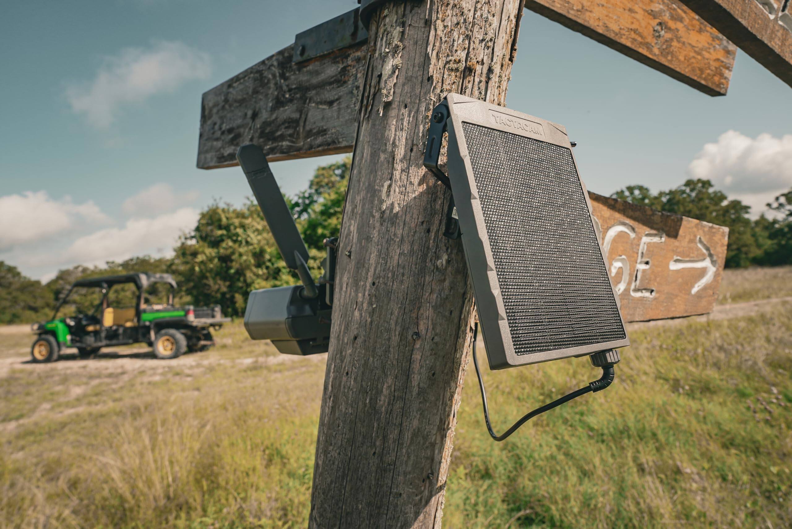 Angle. Tactacam - Solar Panel for Defend Cam.