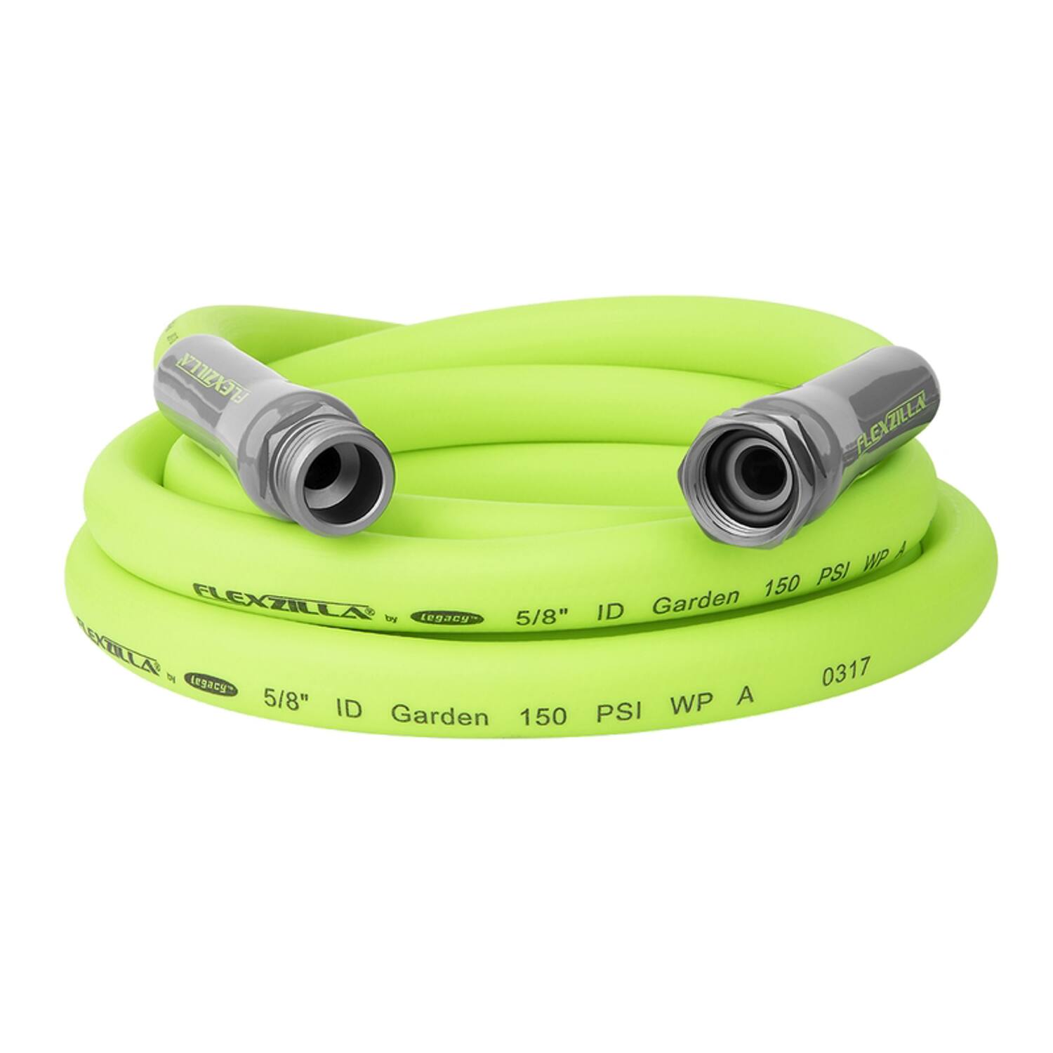 FLEXZILLA  
FLEXZILLA  
5/8" ID Garden  
150 PSI WP A  
0317  

FLEXZILLA by Legacy