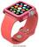 Angle. Speck - CandyShell Fit Case for Apple Watch™ 38mm - Crimson Red/Splash Pink.