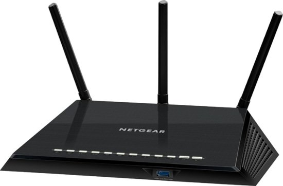 botsing Ontslag binair NETGEAR AC1750 Dual-Band Wi-Fi 5 Router Black R6400-100NAS - Best Buy