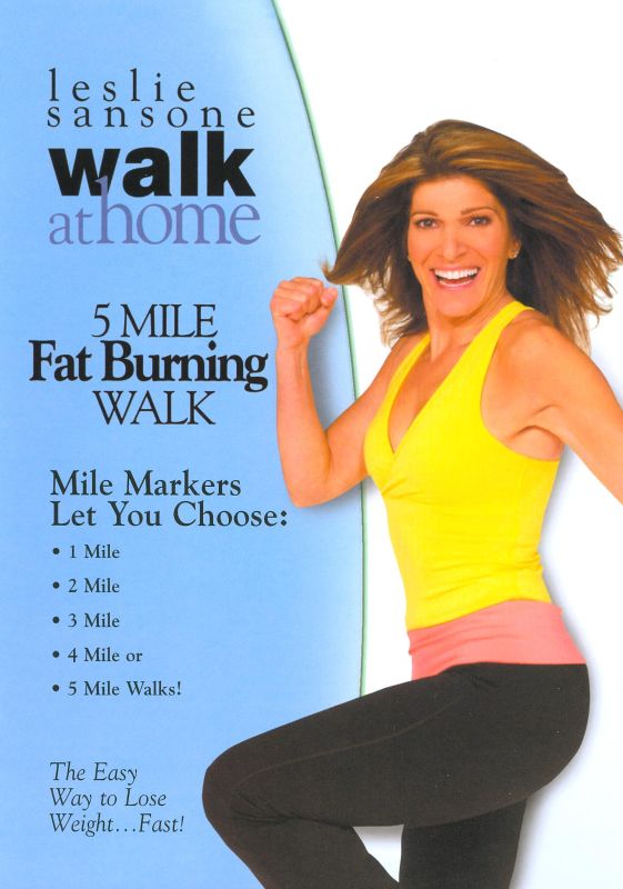  Leslie Sansone: Walk at Home - 5 Mile Fat Burning Walk [DVD] [2008]
