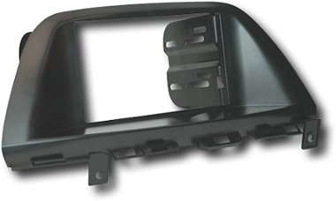 Scosche - Double-DIN Installation Kit for 2005 or Later Honda Odyssey - Black - Angle_Standard