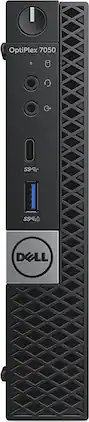 Deli - Refurbished OptiPlex 7050 Micro Desktop - Intel Core i5-6500T - 8GB Memory - 256GB SSD - Black