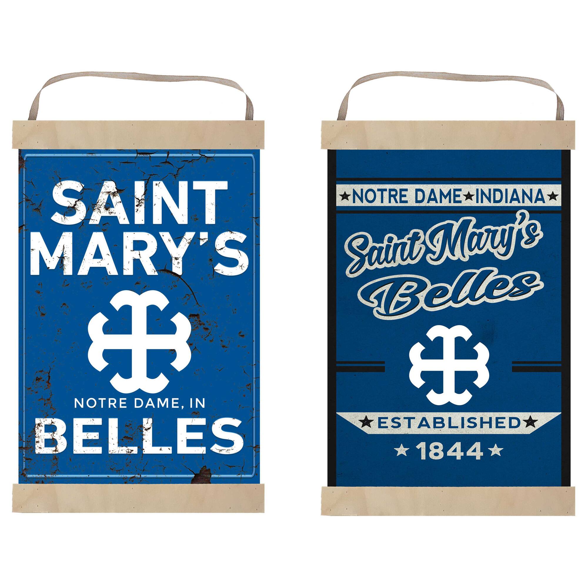 SAINT MARY'S  
NOTRE DAME, IN  
BELLES  

NOTRE DAME INDIANA  
Saint Mary's Belles  
ESTABLISHED 1844