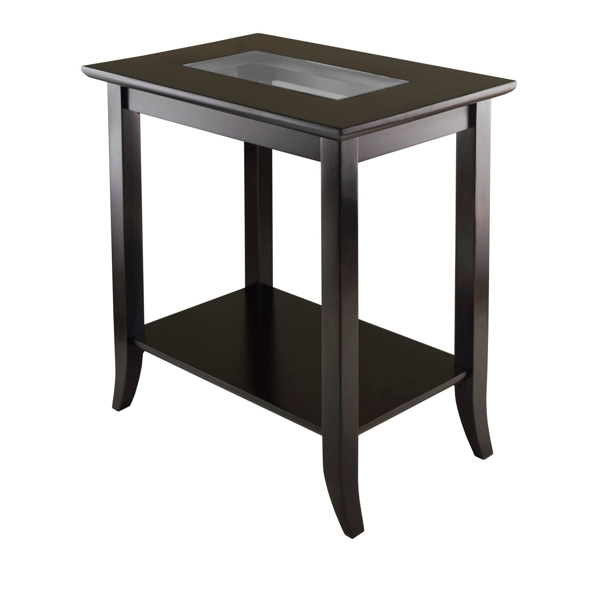 Winsome Wood - Genoa Rectangular End Table - Espresso