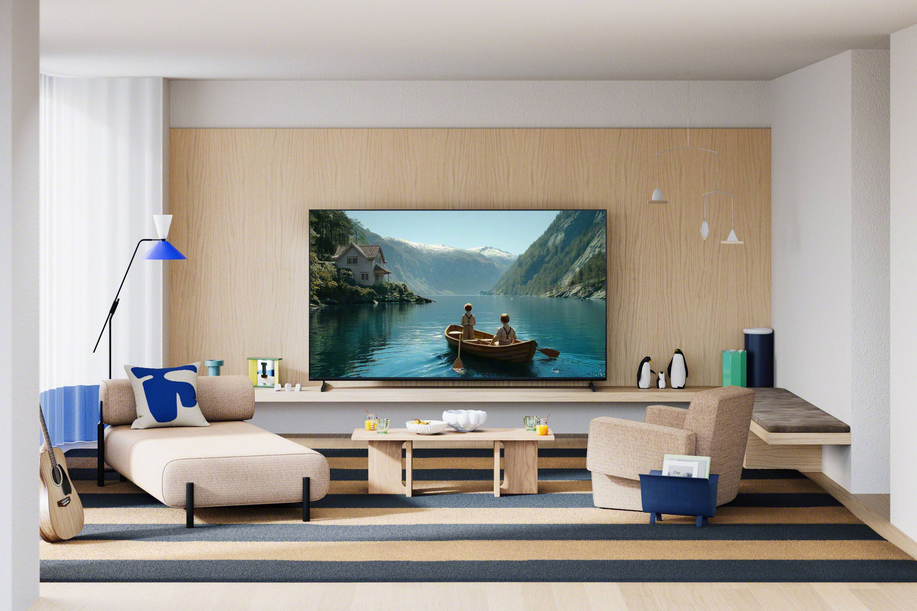Alt View 12. Sony - 100" class BRAVIA 3 II 4K HDR LED Google TV with Gemini (2026) - Black.