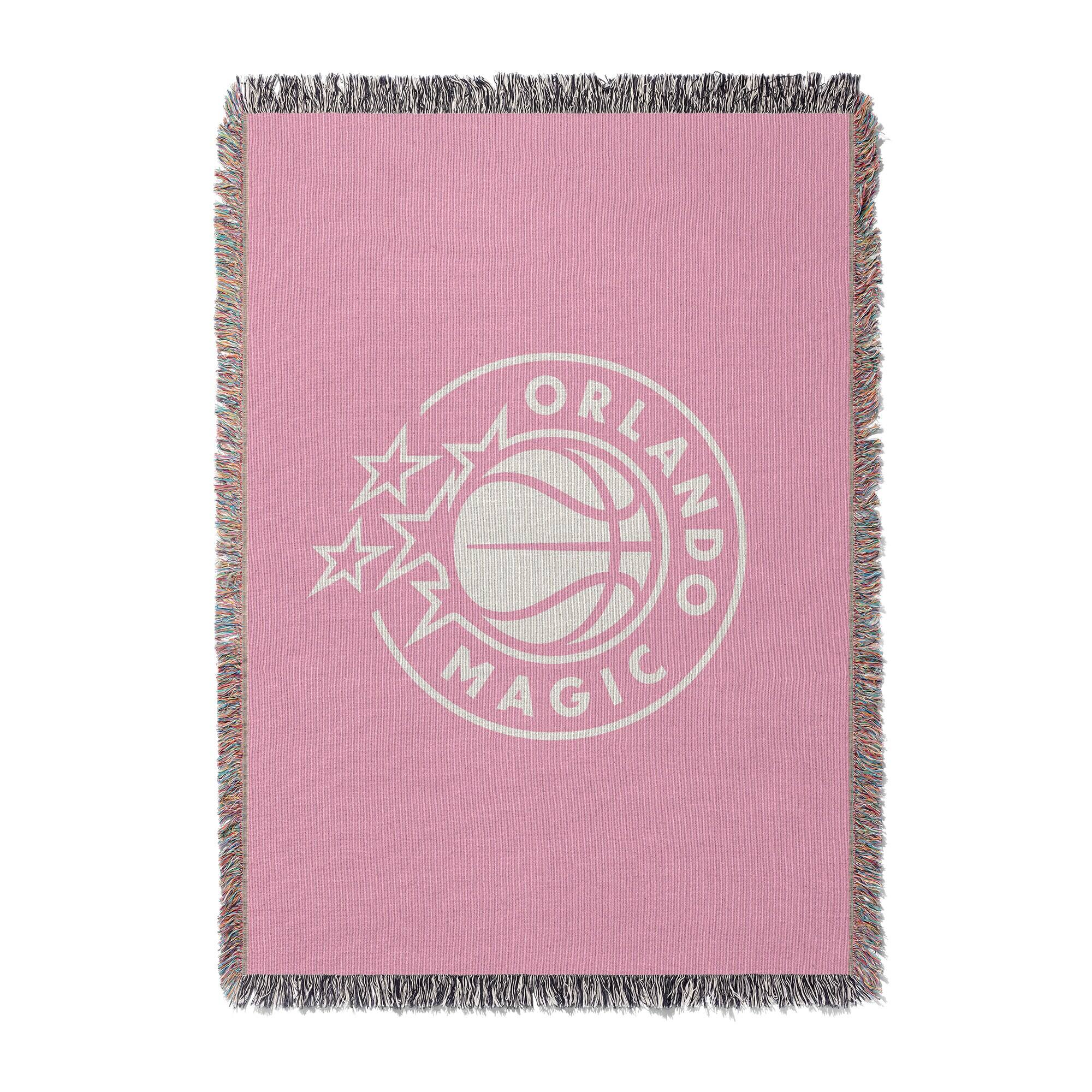Chad & Jake - Orlando Magic Woven Blanket - Pink