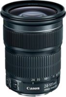 Canon - EF 24-105mm f/3.5-5.6 IS STM Standard Zoom Lens for EOS SLR Cameras - Black - Front_Zoom