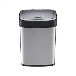 Nine Stars - Rectangular Motion Sensor Trash Can 3.2 Gallon ABS