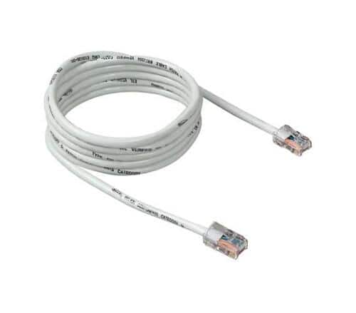 Belkin - A3L791-06-WHT-S 6-feet CAT5e Ethernet Network Patch Cable - RJ-45 Male to RJ-45 Male - White
