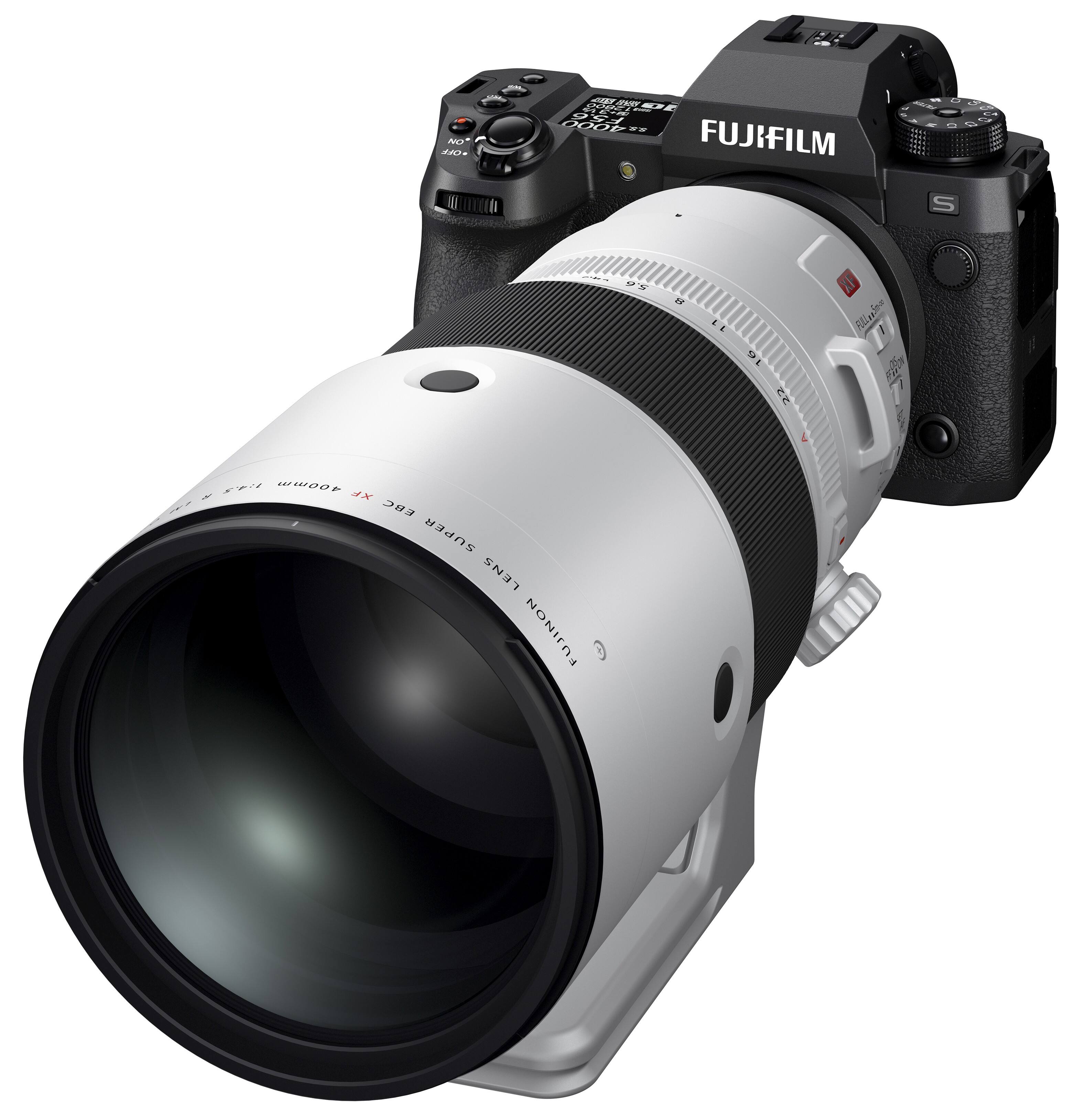 NO OFF  
4 ays B+3 3 2 12800 4000 F5.6 2.5 FUJIFILM  
1/5 FATER AT S CJ (1 S  
PRA 5.6  
8  
G  
22  
FULL&3m-vo  
1:4.5 400mm of XF EBC SUPER LENS FUJINON