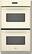 Front Standard. Whirlpool - 30" Built-In Double Electric Wall Oven - Biscuit.