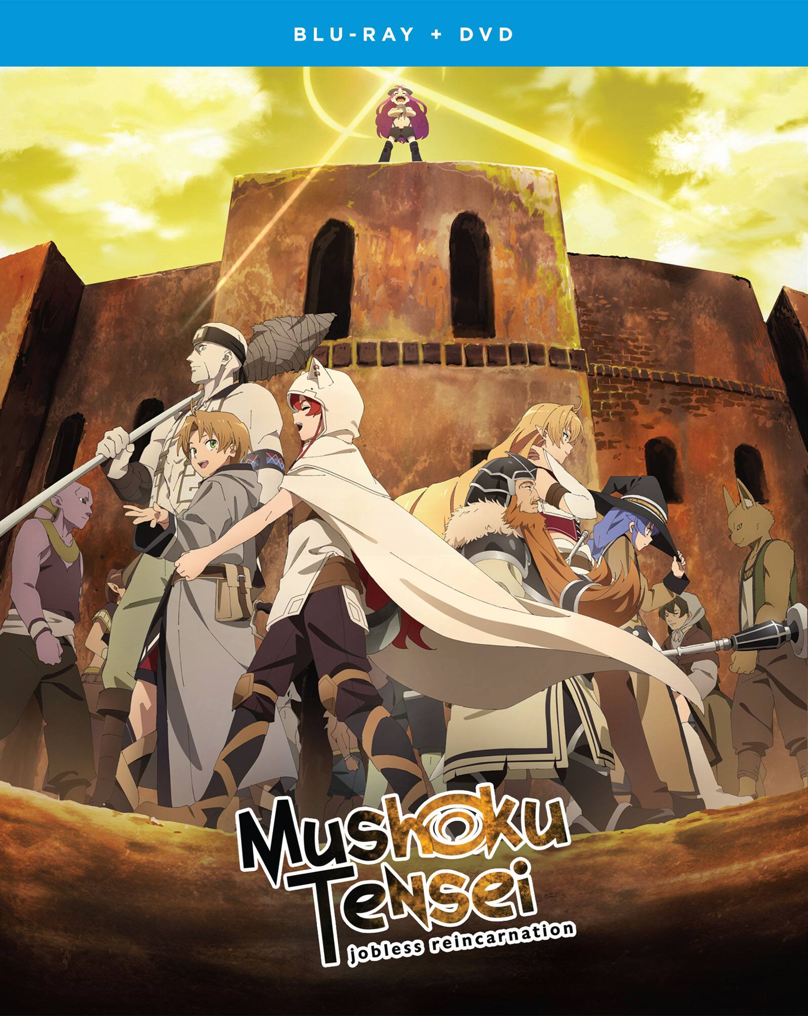 Alt View 1. Mushoku Tensei: Jobless Reincarnation - Season 1 - Part 2   - BLU-RAY.