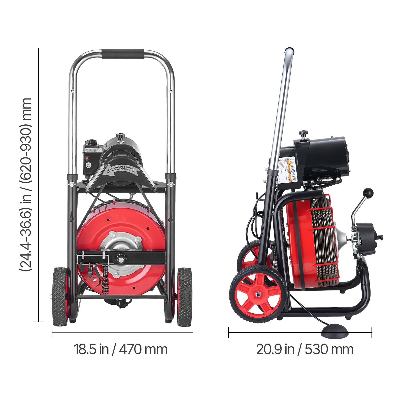 mm (620-930) / in 24.4-36.6) in/ 0 AF 8O 18.5 in / 470 mm 20.9 in / 530 mm