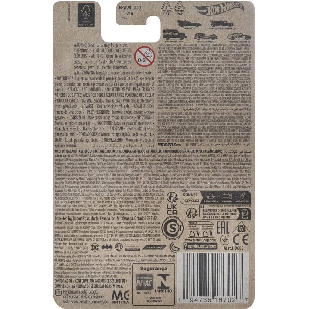 HRW28-LA10  
21A  
TPM 10  

WARNING: Small parts may be generated.  
ATTENTION: PEUT PRODUIRE DES PETITS ÉLÉMENTS  
ACHTUNG: Kleine Teile können QUATN erzeugt werden.  
AVERTENZA: Potrebbero generarsi pezzi di piccole dimensioni.  
WAARSCHUWING: Mogelijk kunnen kleine onderdelen losraken.  
ADVERTENCIA: Juguete recomendado para menores de 3 años. Puede generar piezas pequeñas que podrían provocar asfixia.  
ATENÇÃO: NÃO INDICADO / NÃO RECOMENDÁVEL PARA CRIANÇAS MENORES DE 3 ANOS POR PODER GERAR PARTES PEQUENAS QUE PODEM PROVOCAR ASFIXIA.  
VARCITUS: Tuotteesta voi pienen osia.  
ADVARSEL: Kan indeholde små dele.  
ADVARSEL: Innehåller små deler.  
OSTRZEŻENIE: Male części mogą się odląć.  
UPORZĄDKOWAN