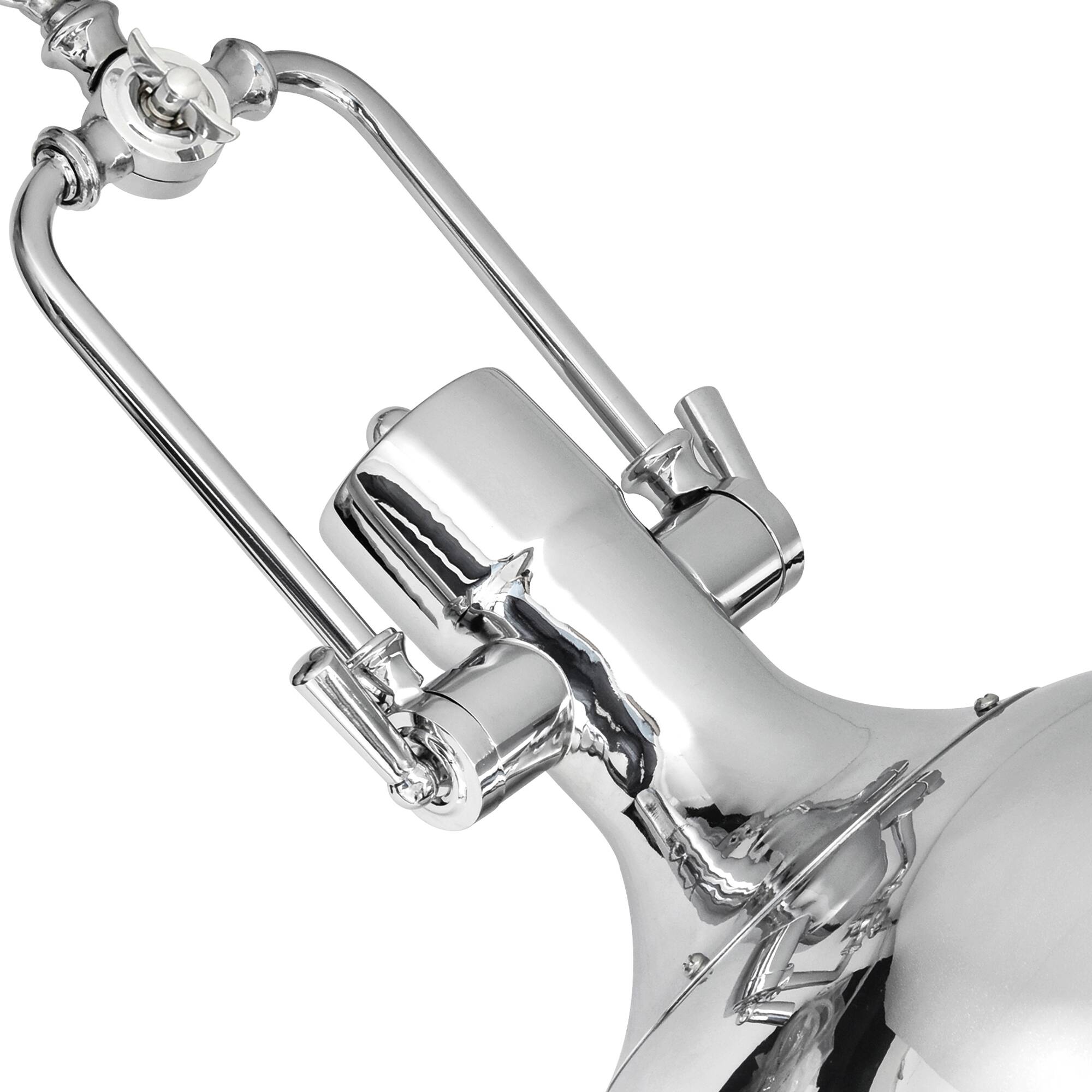 Alt View 1. CWI Lighting - Show 1 Light Down Pendant With Chrome Finish - Chrome.