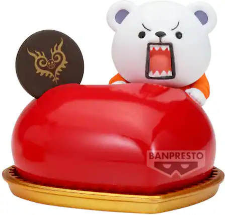 Front. PopMarket - Banpresto - One Piece - Paldoce - Chopper, Bepo & Heart Pirates: Bepo Figure - COLLECTIBLES - Multicolor.