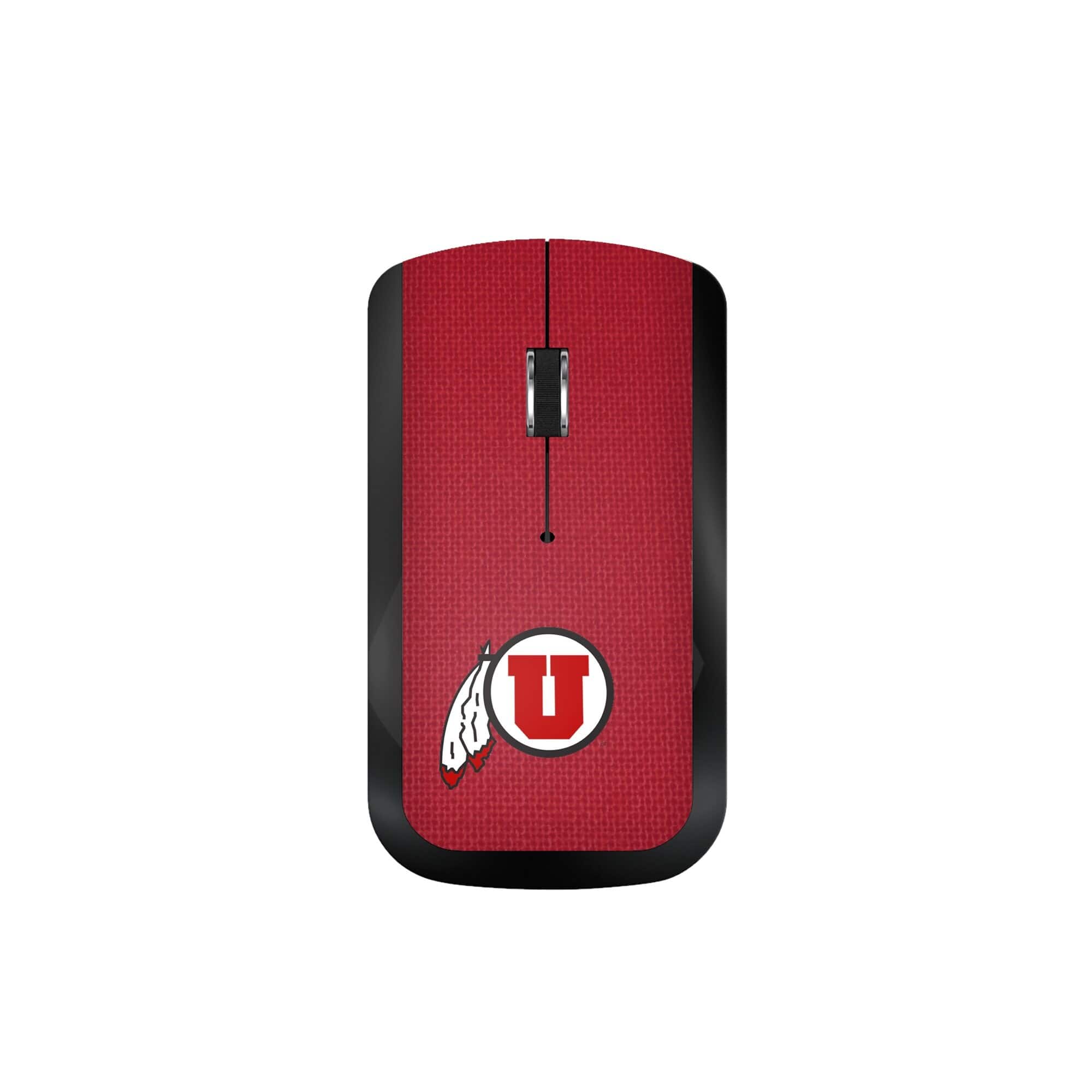 Keyscaper - Utah Utes Solid Design Wireless Mouse - Wireless - Multicolor