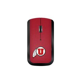 Keyscaper - Utah Utes Solid Design Wireless Mouse - Wireless - Multicolor