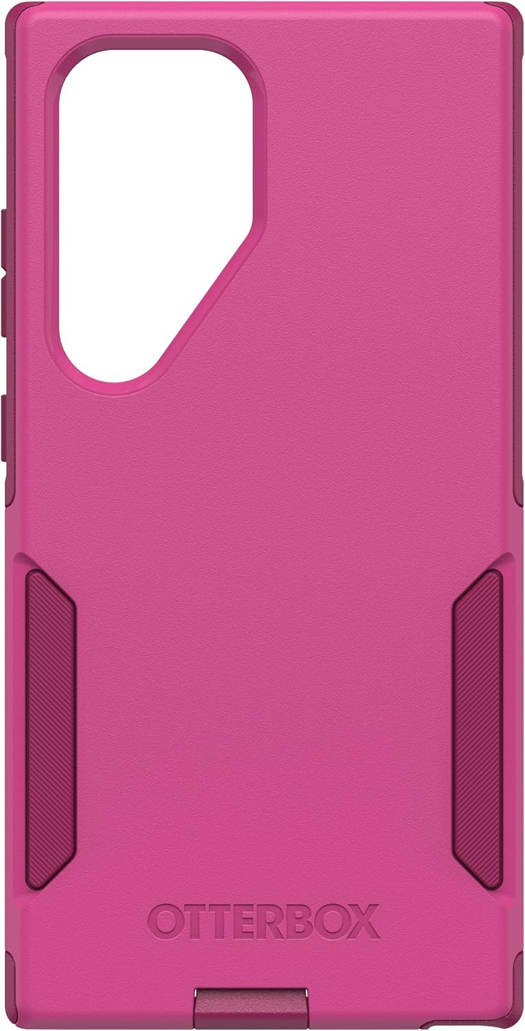 Alt View 2. OtterBox - OtterBox - Commuter Series Hard Shell for Samsung Galaxy S24 Ultra - Into The Fuchsia (Pink).