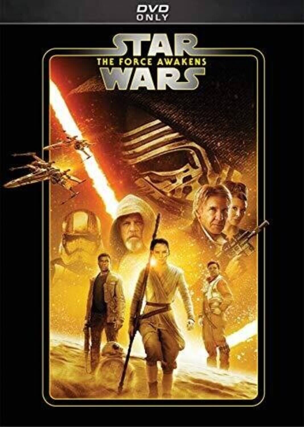 Front. Star Wars: Episode VII: The Force Awakens   - DVD.