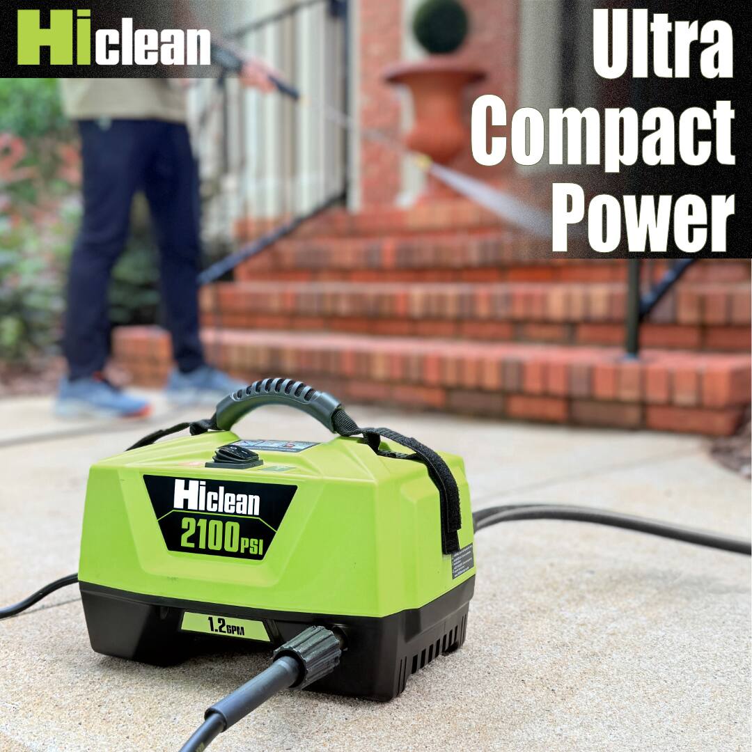 Hiclean  
Ultra Compact Power  

Hiclean 2100 PSI  
1.2 GPM