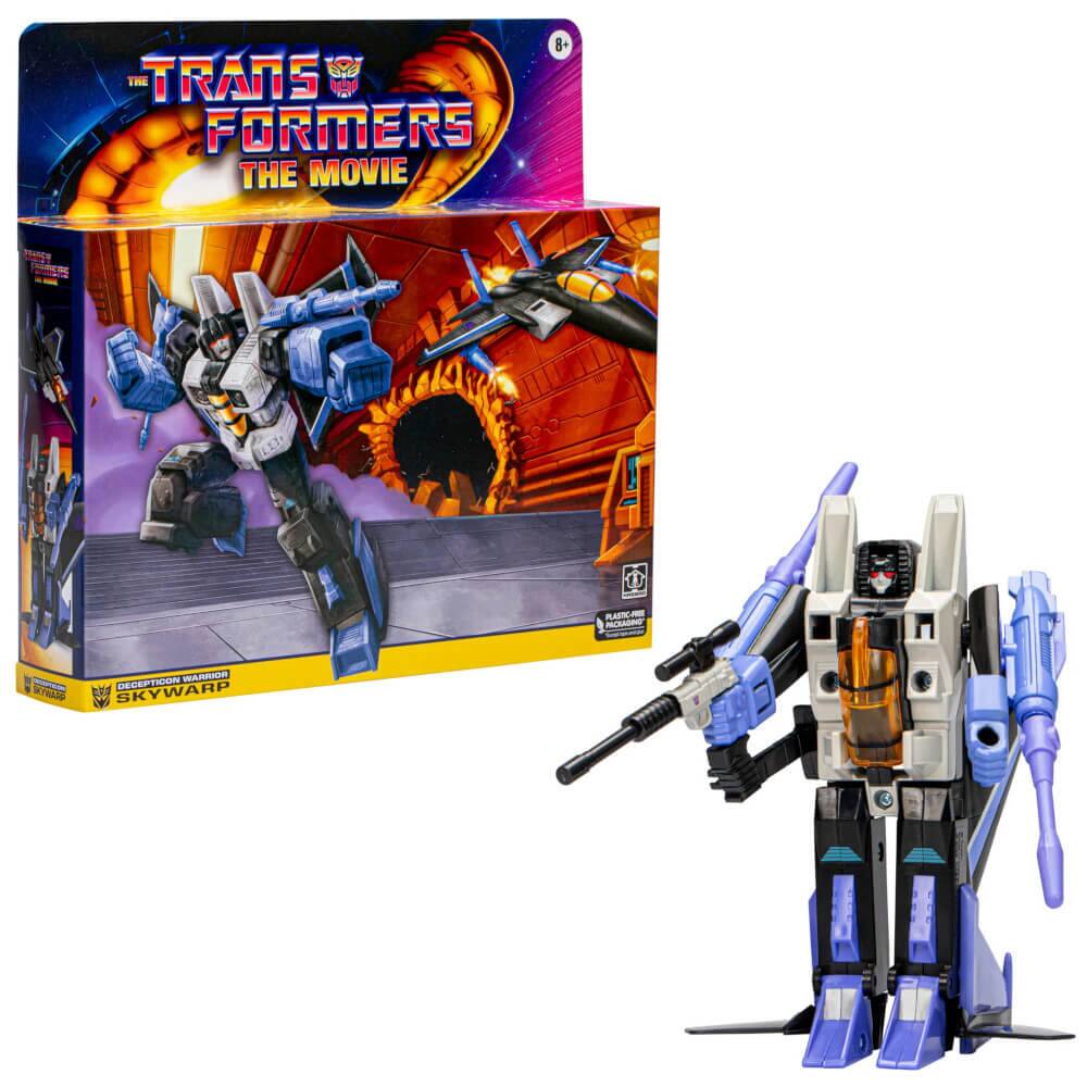 8+ THE TRANSFORMERS THE MOVIE  
DECEPTICON WARRIOR SKYWARP