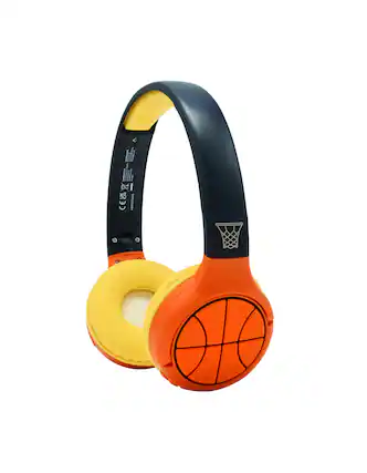 Front. Lexibook - 2-in-1 Bluetooth Foldable Headphones with Safe Volume for Kids.