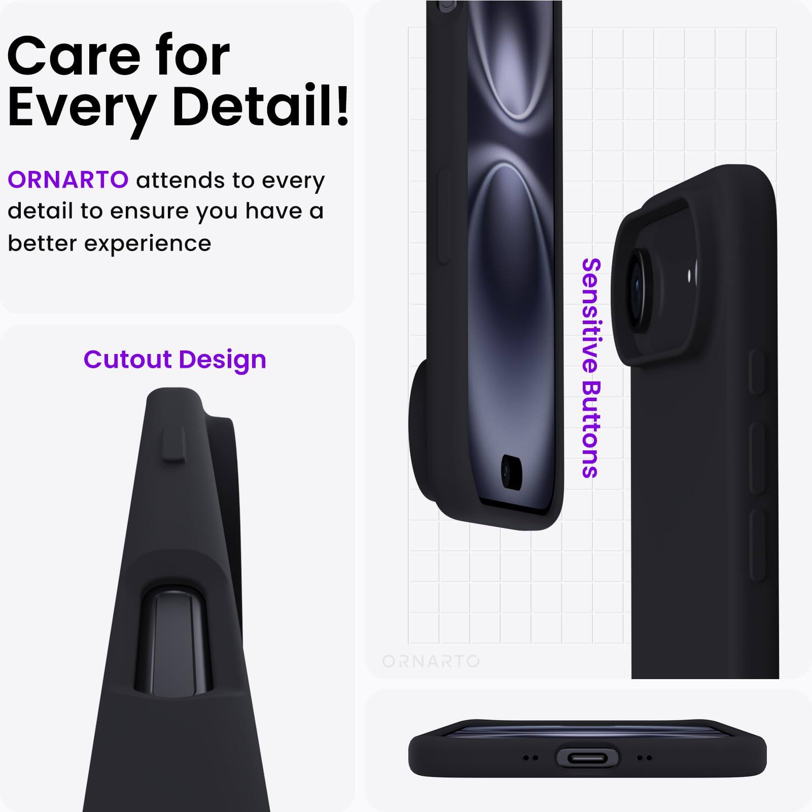 Care for Every Detail!

ORNARTO attends to every detail to ensure you have a better experience

Cutout Design

Sensitive Buttons