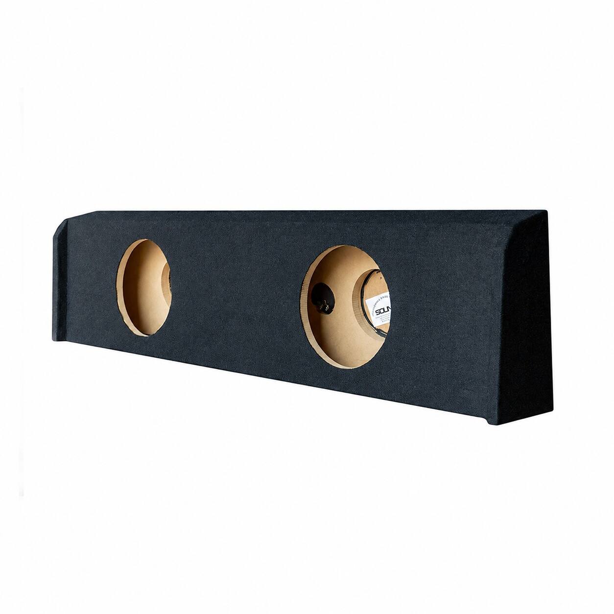 Alt View 7. SoundBox - SoundBox LCE-F013/10D, Ford F150 Crew Cab Dual 10 Subwoofer Enclosure, 2009-2024.