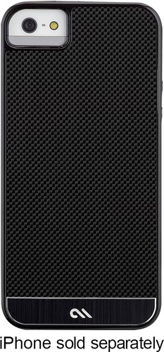  Case-Mate - Carbon Fiber Collection Case for Apple® iPhone® 5 and 5s - Black