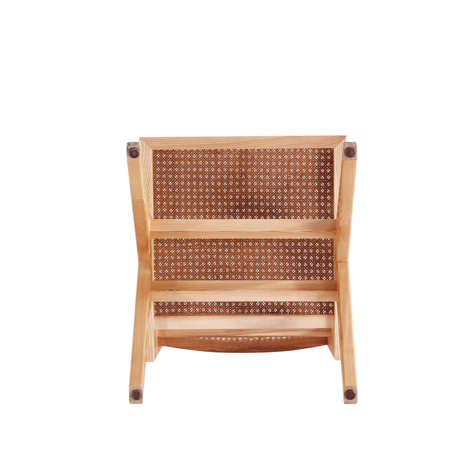 Alt View 6. Manhattan Comfort - Hamlet Industry Chic Wood Dining Chair - Set of 2 - Natural.