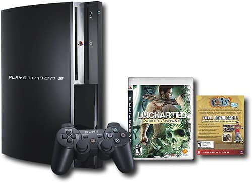 Best Buy: Sony PlayStation 3 (160GB) with Uncharted: Drake's 