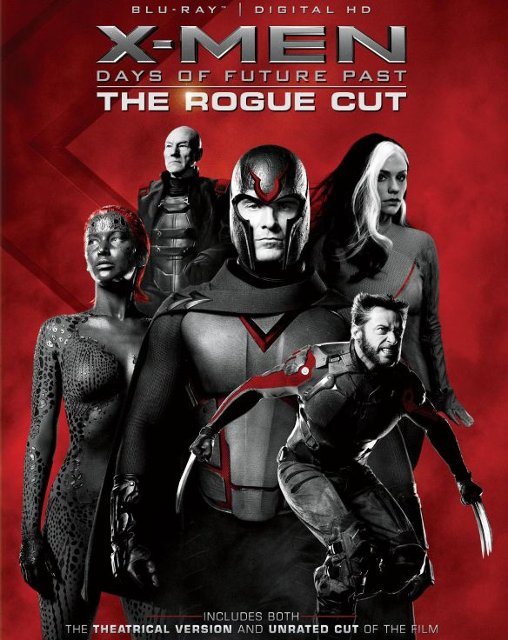 Front Standard. X-Men: Days of Future Past - The Rogue Cut [Blu-ray] [2014].