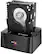 Front. Thermaltake - BlacX Duet Hard Drive Enclosure Docking Station - Black.
