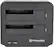 Alt View 12. Thermaltake - BlacX Duet Hard Drive Enclosure Docking Station - Black.